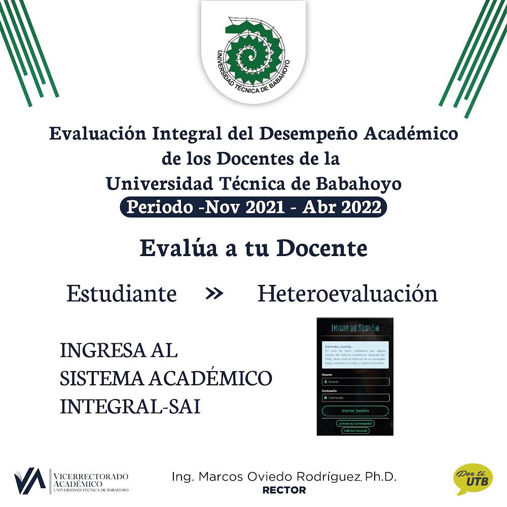 #EvalúaATuDocente