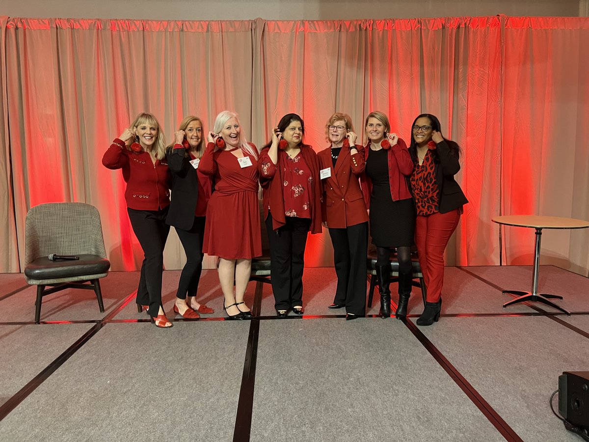 A great morning with @Honeywell ladies who joined me for the Go Red for Women breakfast supporting the <a href="/American_Heart/">American Heart Association</a>! #HeartMonth #GoRedforWomen