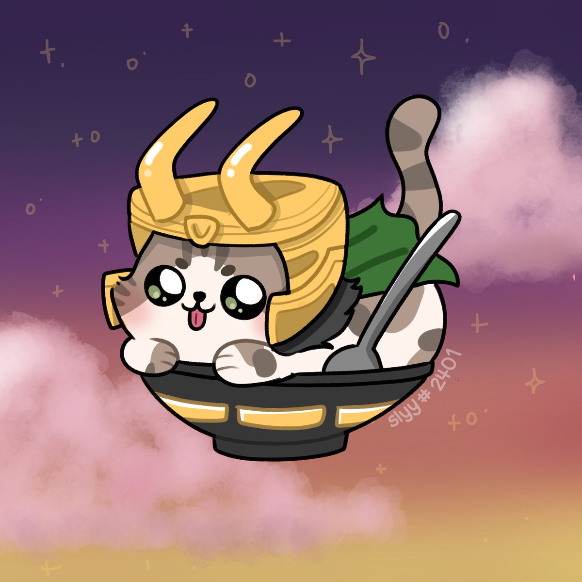 Im excited to share my fan art, meet my gigacute supermeow meow! <3 😼

#froyofam #froyo #froyoverse