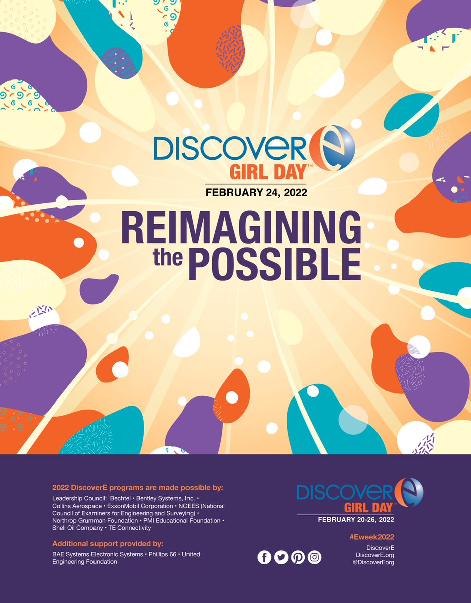 Today is Introduce #GirlDay2022 as part of #Eweek2022. Listen to our new podcast conversation with Simil Reghavan from bit.ly/3h9GKhH on how our industry can attract more middle &amp; high school girls into future careers in engineering: bit.ly/36semFe