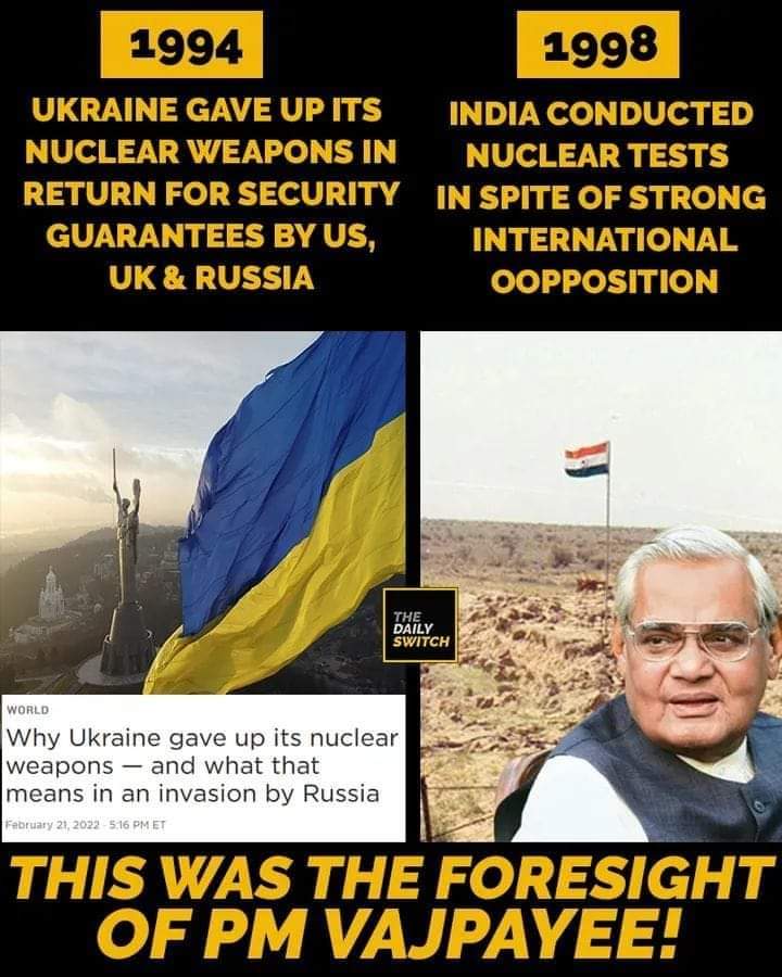 sp_subhash's tweet photo. This was the foresight of PM Vajpayee https://t.co/uJoWw1mErC