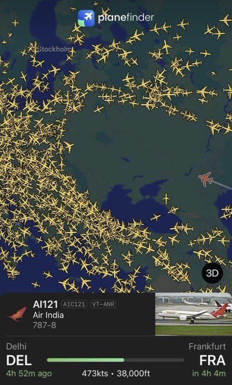 MisterR____'s tweet photo. L’avion il va être détruit et l’Inde va venir dans le conflit #UkraineRussie https://t.co/cHfMeCwtHo