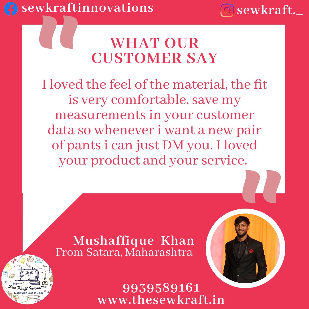 SewKraft's tweet photo. Our Happy Customer's

#customerreview #customersatisfaction #customerfeedback #happycustomer #customerappreciation #review #customerservice #customerexperience #feedback #customer #reviews #happycustomers #customerreviews #testimonial #smallbusiness #onlineshopping #customers https://t.co/ITChY097PD