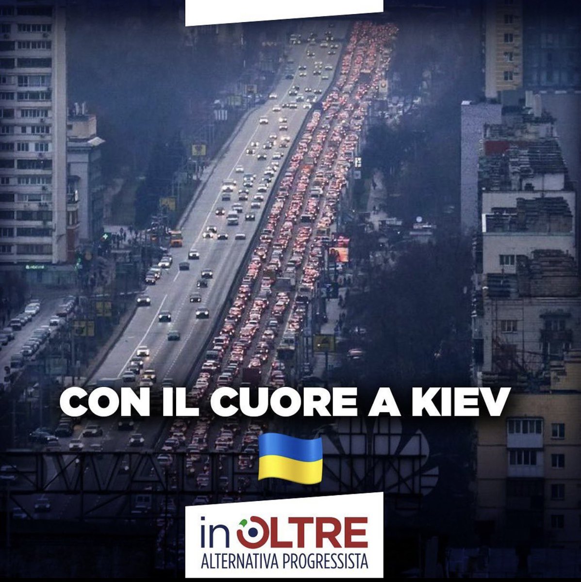 Con il cuore in Ucraina per la difficile situazione che sta attraversando il Paese e l'Europa. Occorre una risposta immediata e unitaria che faccia desistere e inibisca questa deflagrazione.
La Russia è più minacciosa di quanto si pensi.
 #RussiaUkraineConflict