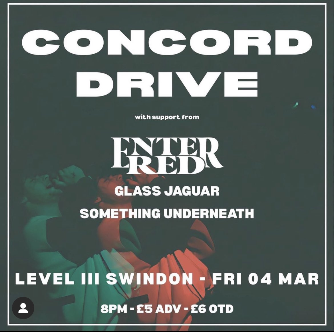 Glass Jaguar (@glassjaguaruk) on Twitter photo Friday 4th of March at Level III
Our debut Swindon show supporting <a href="/ConcordDriveUk/">CONCORD DRIVE</a> 🤘🏽
£5 advanced tickets / £6 on the door!
See you there 🐅 Friday 4th of March at Level III
Our debut Swindon show supporting <a href="/ConcordDriveUk/">CONCORD DRIVE</a> 🤘🏽
£5 advanced tickets / £6 on the door!
See you there 🐅