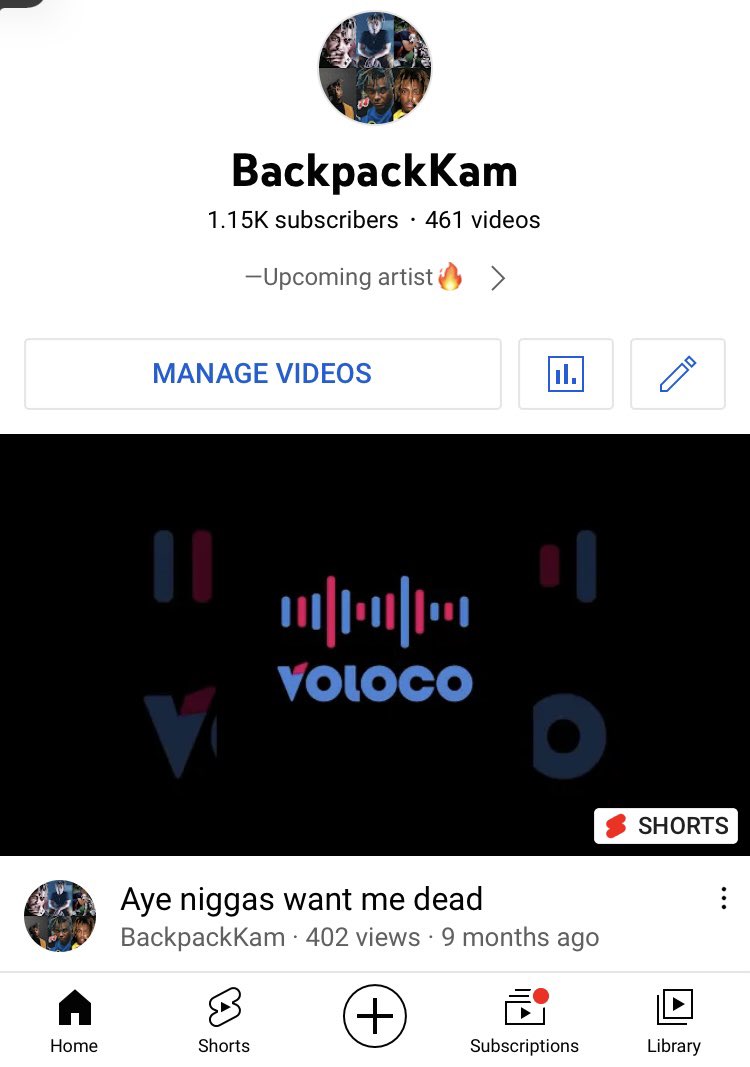 BackpackKam's tweet image. I’m a rapper from Ohio click my link in my bio upcoming rapper never stopping always keep going💯