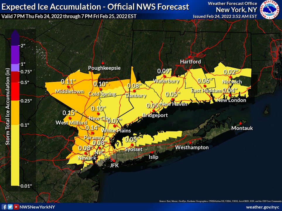 [Thursday morning update] - Winter Weather Advisories have been issued for much of the area as dry weather today will give way to a wintry mix tonight into Fri. Precip is expected to start as snow before changing to a wintry mix through Fri morning, then eventually plain rain.