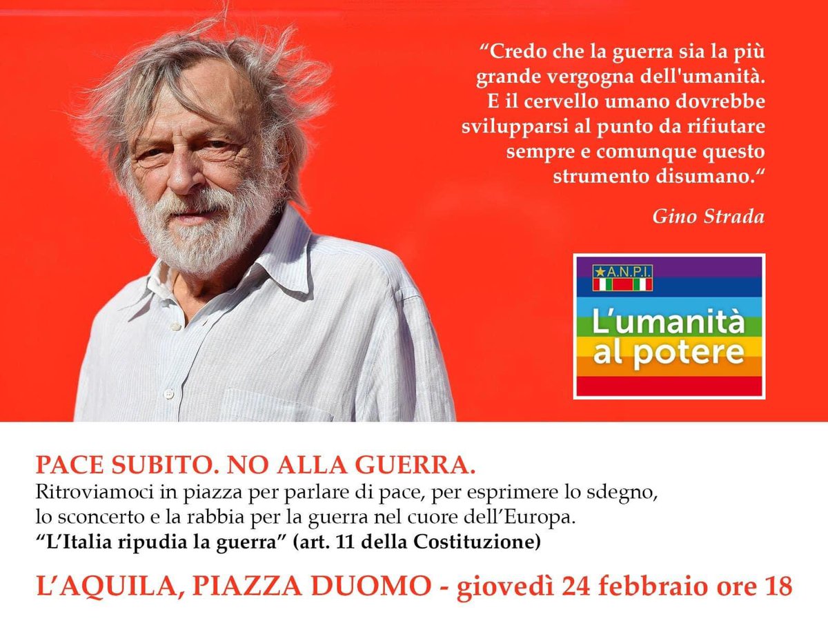 TerreMutate's tweet photo. #laquilapiazzaduomo #ore18 #fuorilaguerradallastoria https://t.co/JovyWdlz7J