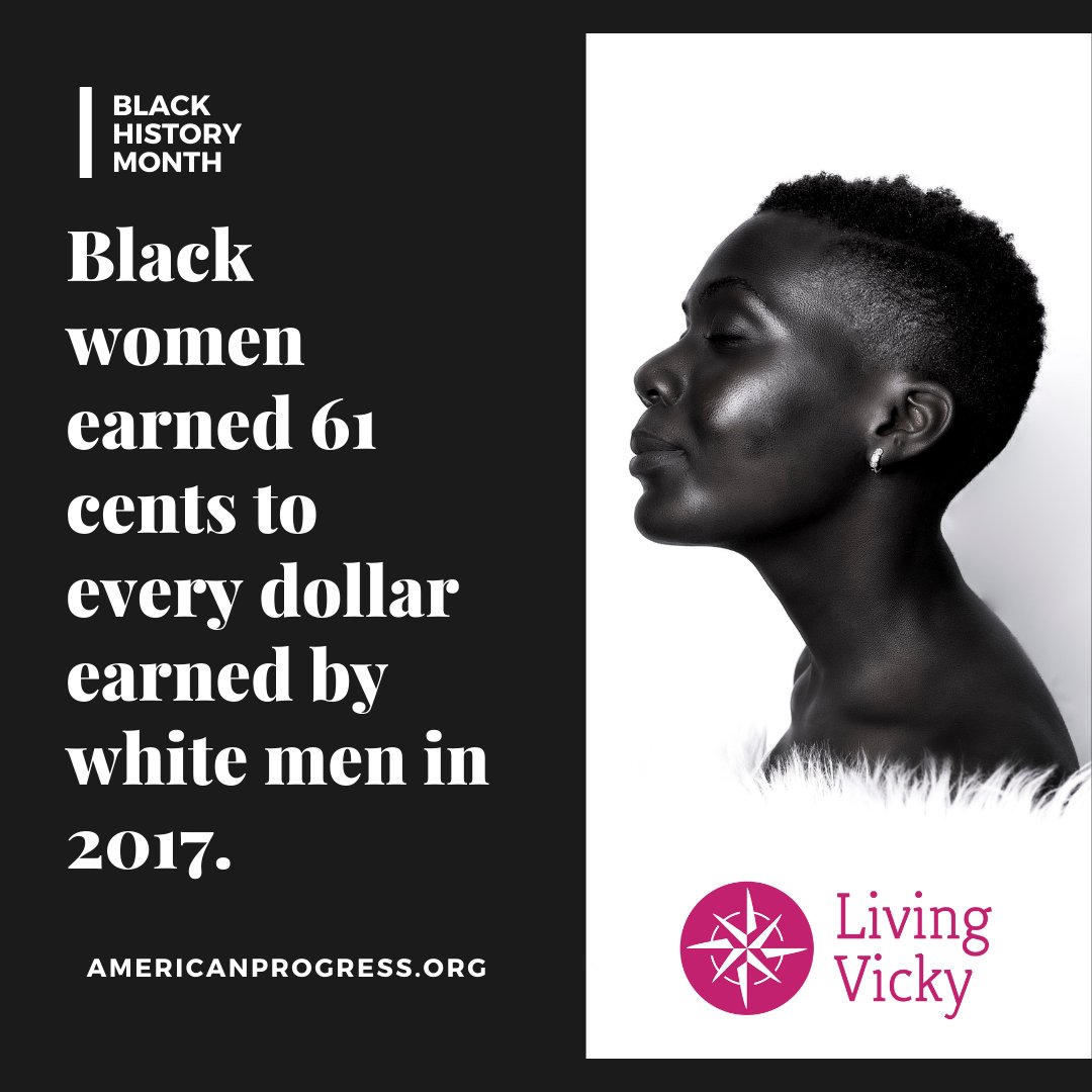 LivingVicky's tweet photo. As we celebrate #BlackHistoryMonth let's not forget the issues still at hand. This only calls to light one.
Full article here: https://t.co/6OTNK3cWOg 
.
.
.
.
.
#racialgap #gendergap #blackwomen #whitemen #thesystemkeepsusdown #blackfemaleempowerment #support https://t.co/026GVlwLlo