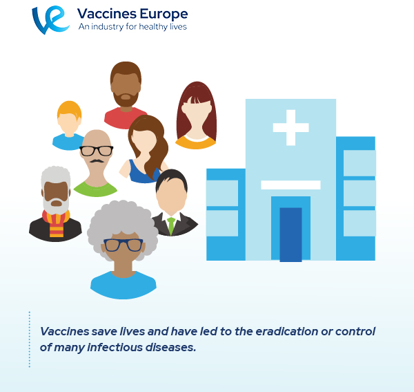 VaccinesEurope's tweet photo. 5M is the estimated number of lives saved every year thanks to #immunisation (Source: https://t.co/khKmUbxuzA). Invest in #vaccination for a healthier future for all. More on the Public Health #ValueOfVaccination ๐ https://t.co/euTFg8NJ5p #WeWontRest @EFPIA https://t.co/bOqNjt4hf9