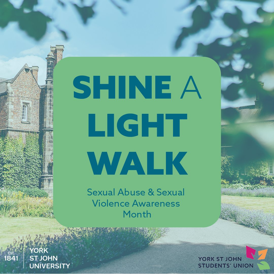 Shine A Light Walk 💙

Come together and join us TONIGHT at 6pm in The Quad for our Sexual Abuse and Sexual Violence Awareness campaign. 

Find more details and sign up for your free ticket here: ow.ly/AlYN50HYJUK