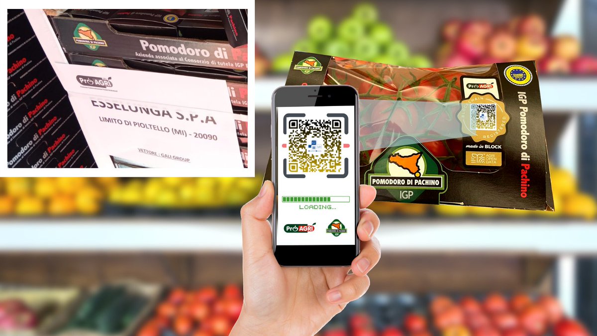EZLab_solutions's tweet image. 🍅🔗Sicilia, l&apos; &quot;ottava meraviglia del mondo&quot; arriva negli scaffali di #Esselunga a Milano con il Pomodoro di Pachino tracciato #blockchain.

La grande distribuzione ha accolto l’iniziativa con molto interesse!
#AgriOpenData @pachinoigp