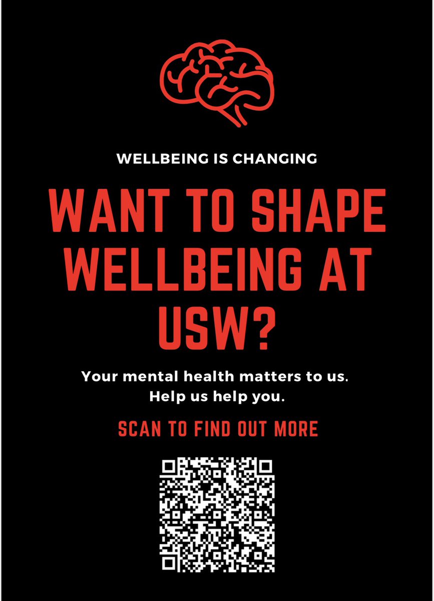 JamieEvansUSW's tweet photo. The @USWWellbeing team need help in implementing a new 24/7 wellbeing resource for our students. If you’re a student and would like to help, or know any students who would be interested, please get in touch! https://t.co/5K4MVQcTHE
