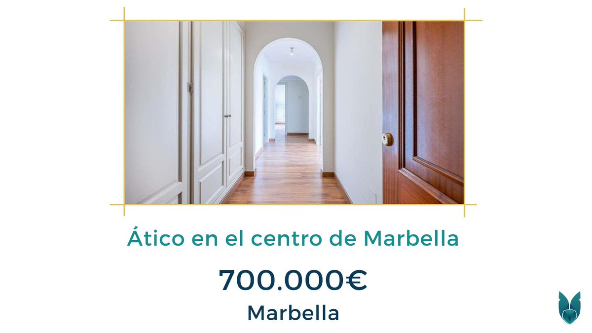 🏡 Precioso ático de 202,8m2 muy cerca de la playa con 3 dormitorios y 2 baños. Cuenta con una amplia terraza y piscina comunitaria. Opción de compra del garaje.

Para  conocer más  oportunidades de inversión, visita nuestra web:
📲 bit.ly/newowlertw