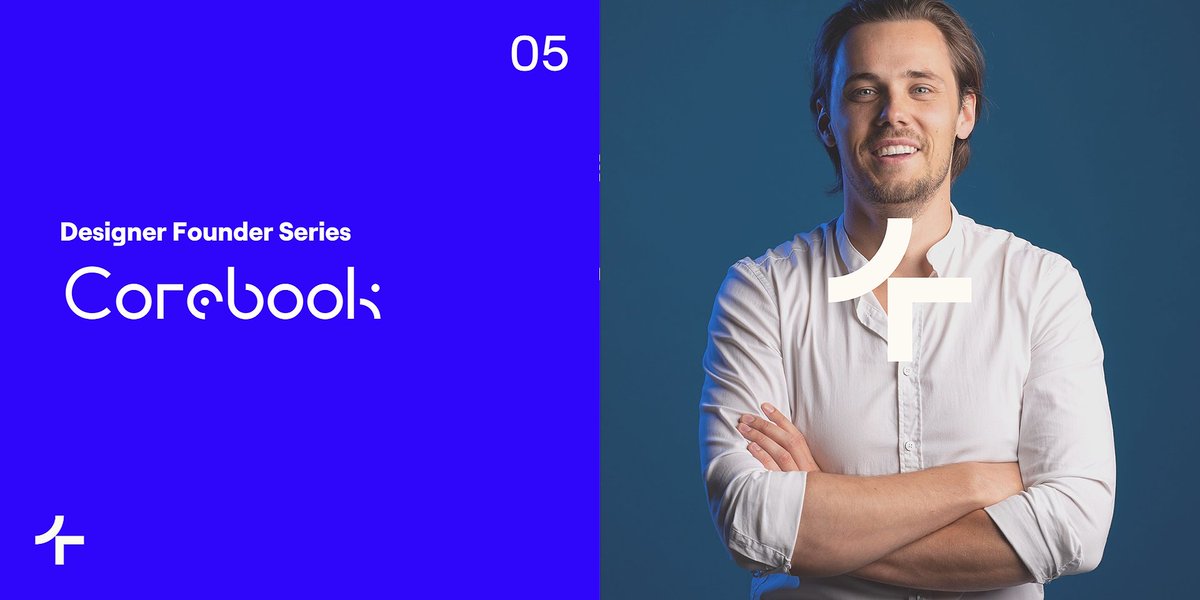 DESIGNER FOUNDER 05: Janis Verzemnieks. 

Janis started out as a graphic designer, with his own studio.

Wanting to empower other #designers, and boost their businesses, Janis went on to co-found <a href="/corebook/">Corebook°</a> in 2020 -  a platform for developing brand design and identity.

#Startup