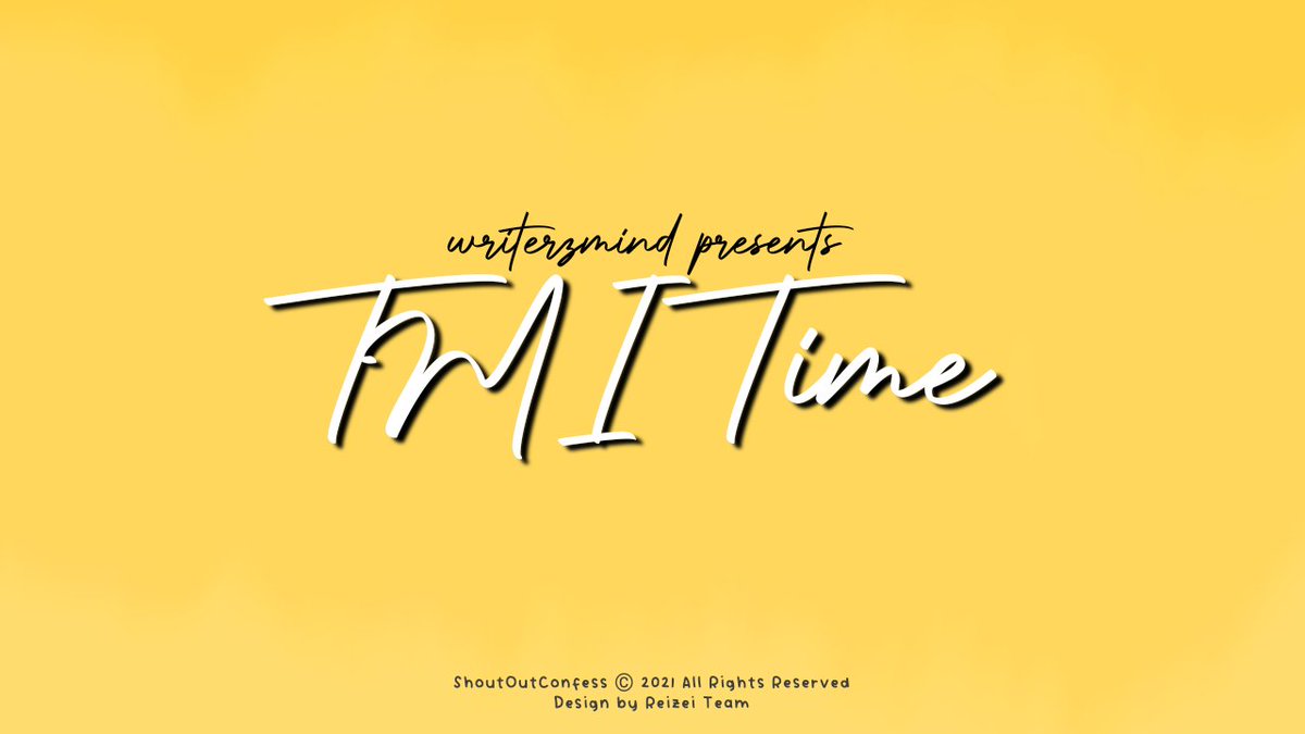 WriterzMind's tweet photo. ㅤ
ㅤㅤㅤㅤㅤㅤ 📻  TMI TIME
ㅤ https://t.co/PtJsEodSHN