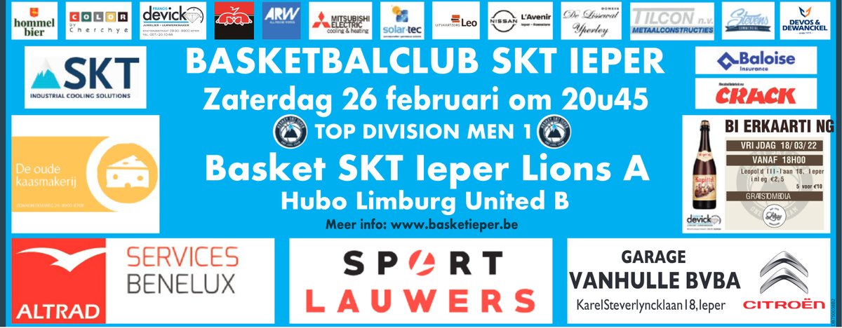 Basket SKT Ieper tweet media