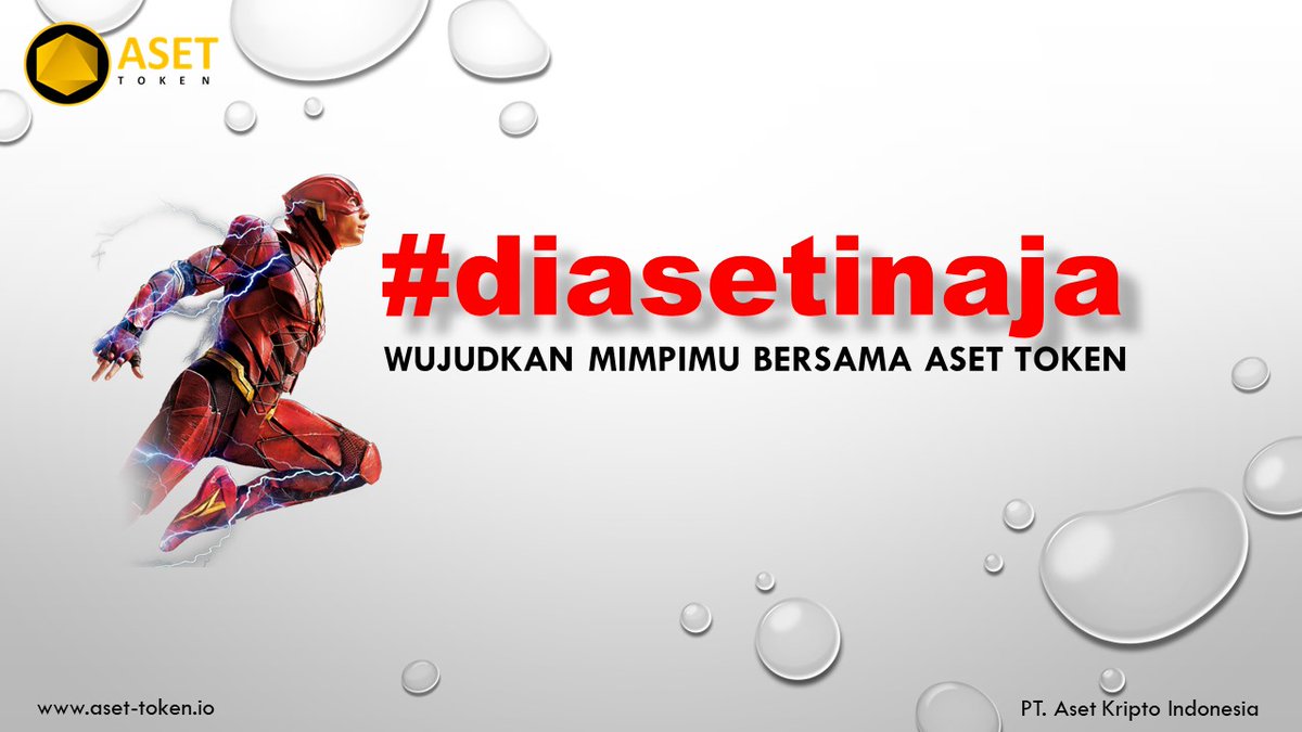 AsetToken's tweet photo. Follow your dream..... 

#diasetinaja
#asettoken
#asetcrypto
#blockchaintechnology https://t.co/dAwe0NmZTy