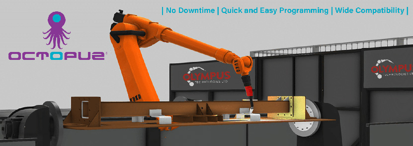 OlympusTech's tweet photo. Come visit us on Stand 20-408 @MACHexhibition to find out how OCTOPUZ, an intelligent offline robot programming software removes the traditional limitations of robot #automation!
👉 Register free ticket - https://t.co/crzj7Gun1O
#Welding #MACH22 #Octopuz @OctopuzRobotics https://t.co/MZraATDwEA