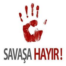 Savaş;Korku ve sefaletten başka birşey veremez.

Yakar,yıkar,öldürür,yok eder...

Savaş bir insanlık suçudur!Barış hemen şimdi!
#SavaşaHayır