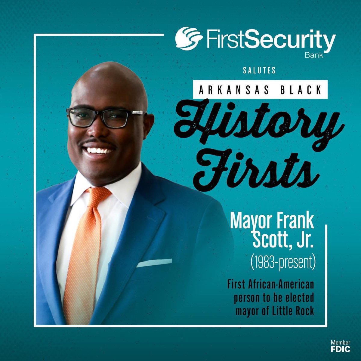 FrankScottJr's tweet photo. Thank you for this recognition, @FSBank. #BlackHistoryMonth https://t.co/aeFo8dmaD8