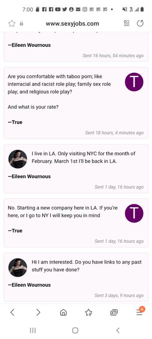 This is why I just dont fuckin work in this industry. 90% are scammers. Then I attract off kilter crazy