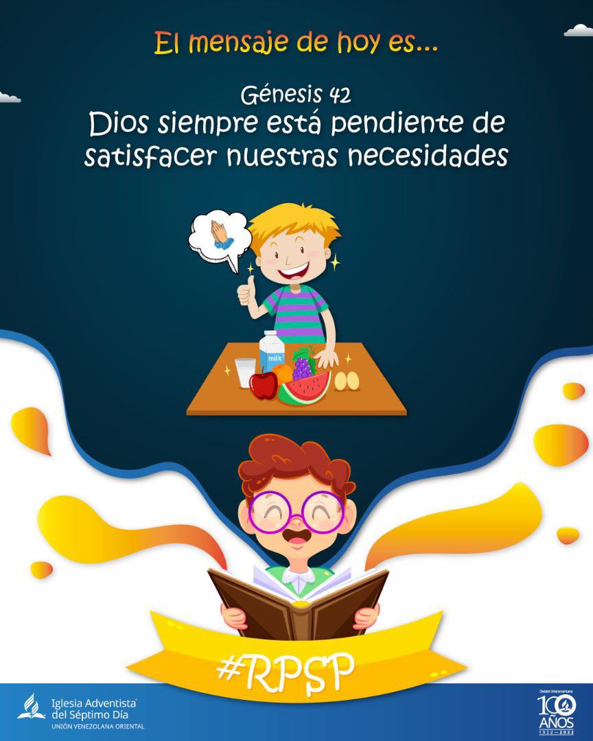 Amiguit@ 👧🏻🧑
Había mucha hambre en la tierra 🌍 y José decidió dar una lección a sus hermanos❤️, no por venganza, sino para que reconocieran su maldad 😇
☝🏼¡Nunca dudes de la generosa bondad de Dios!🙏🏼 El Señor siempre provee!! 🥰✍🏼👇🏼
#RPSPparaniños #Génesis