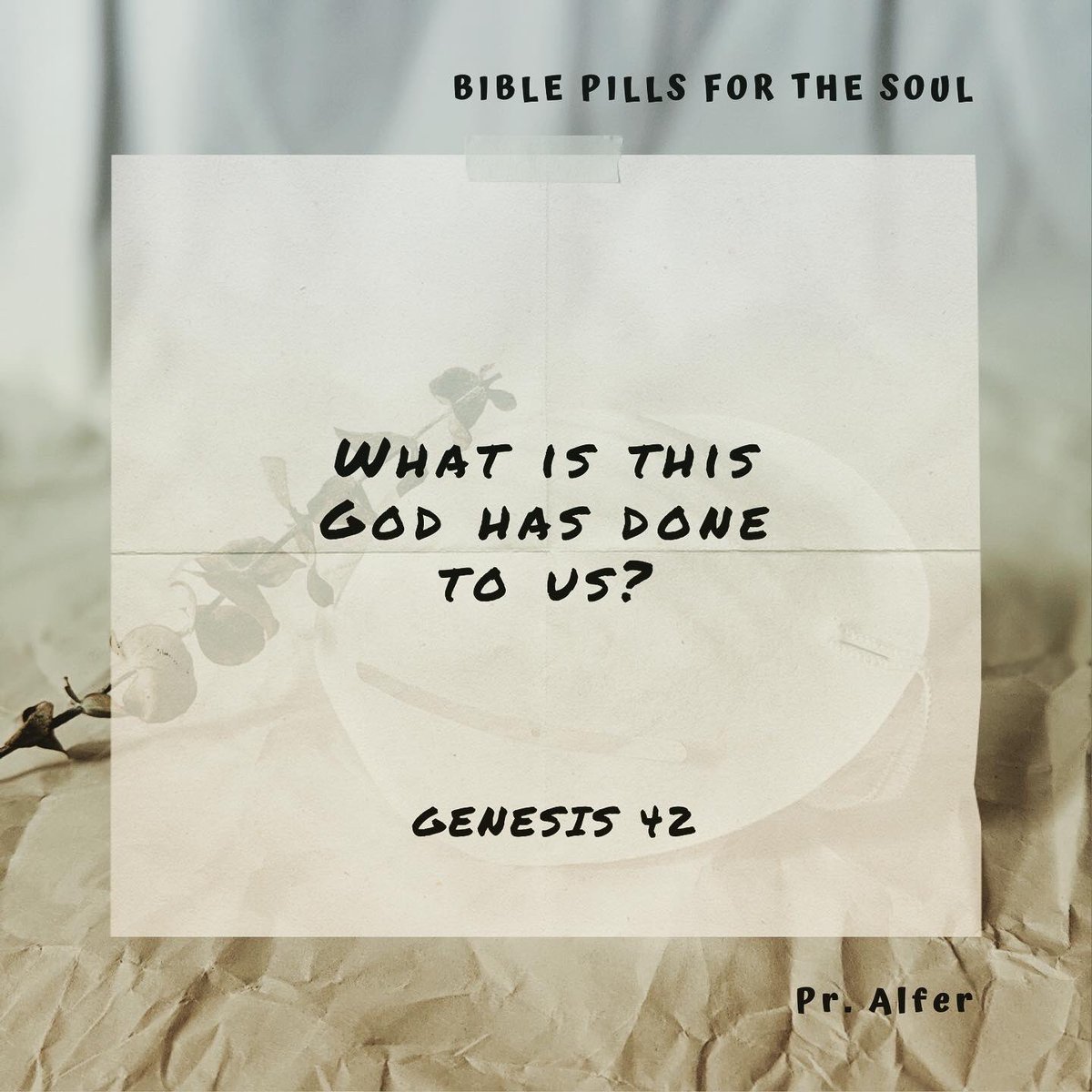 alfer_rodriguez's tweet photo. God is not the responsible for what you are passing through, but He is willing to show you its purpose #RBHW #Genesis42
Dios no es responsable por lo que estás pasando, pero desea mostrarte el propósito #RPSP #Génesis42 https://t.co/7KUy0aEzQI