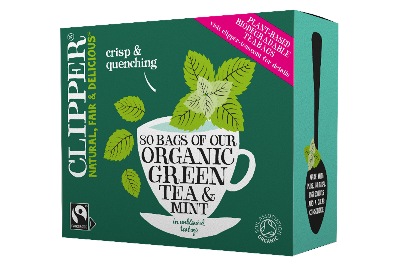 TCTradeJournal's tweet photo. Clipper Teas launches Green Tea & Mint infusion in time for Faitrade Fortnight: https://t.co/xDyT5SLt0f @clipperteas #FairtradeFortnight #tea #ClipperTeas #minttea #TeaAndCoffeeTradeJournal https://t.co/h4Y5mZEZnl
