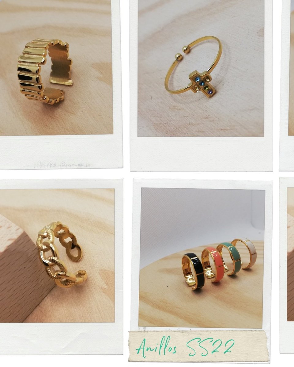 TZapateria's tweet photo. Anillos SS22. Las Joyitas Toque con las que acertarás.

#anillos #anillosdeaceroinoxidable #ss22 #bisuterideacero #toquesideales https://t.co/nteSxzlLQP