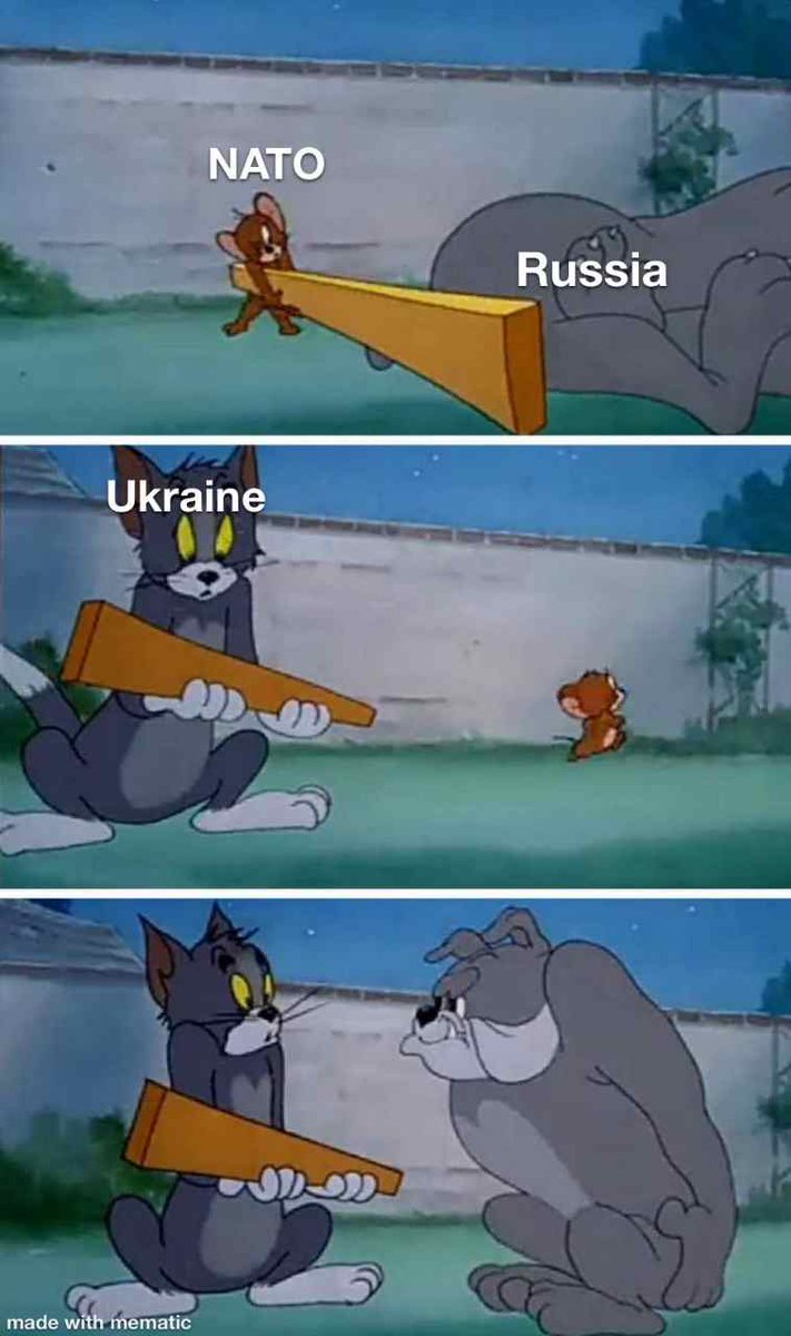 JaydipBadiyava3's tweet photo. Ukraine x NATO vs Russia 😂#worldwar3 #WWIII https://t.co/JcWNDi9ghf