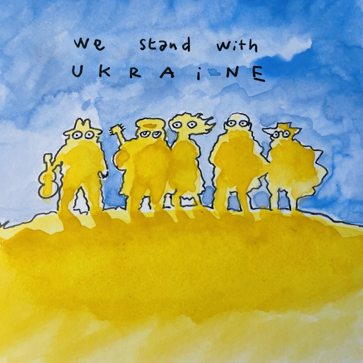 #WeStandWithUkraine