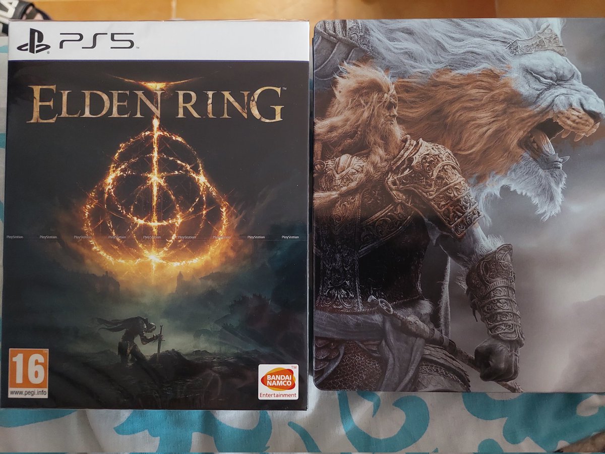 CiudadPaso's tweet photo. Ya me ha llegado elden ring 😱😱😱 https://t.co/9sJHAuvH7n