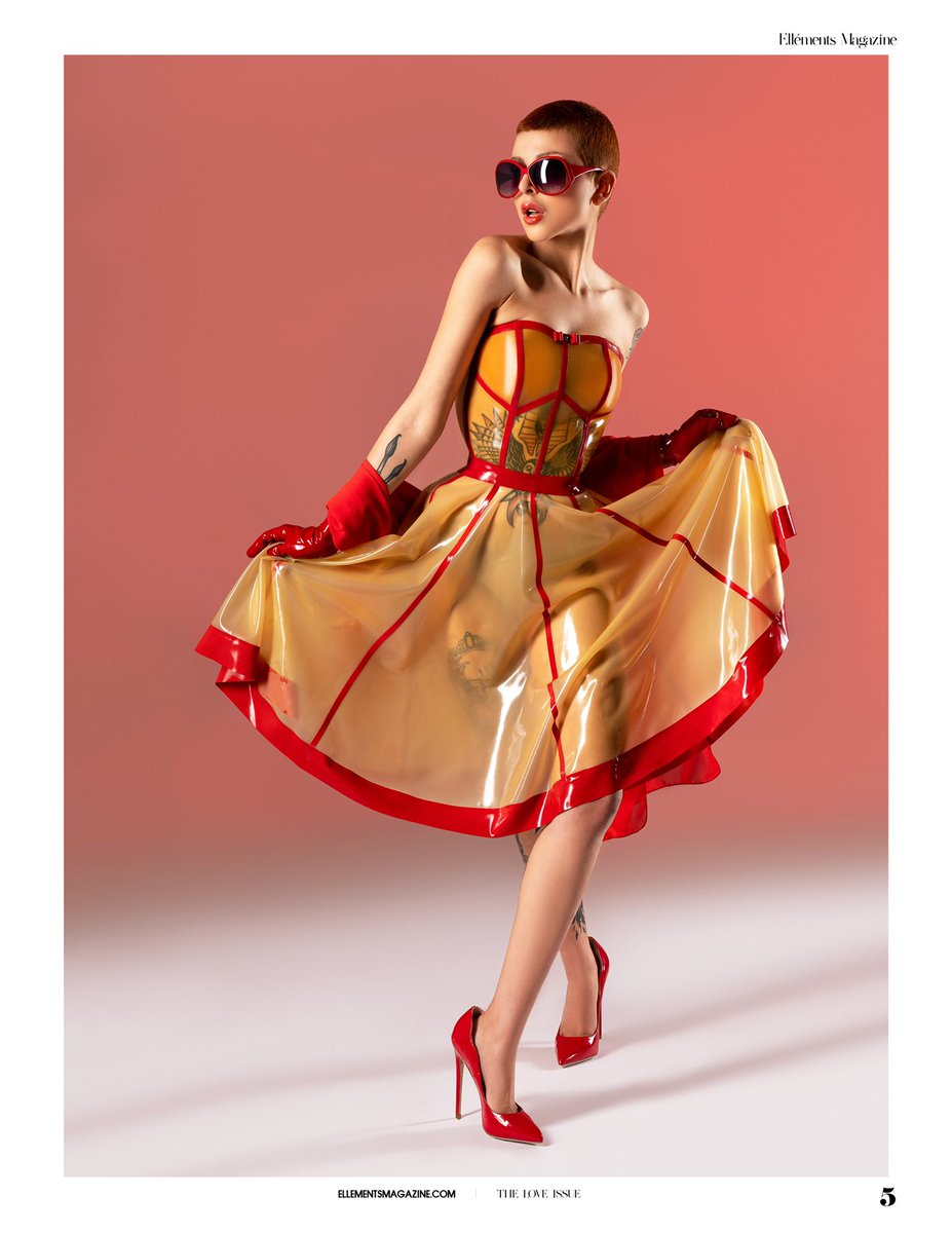 mazzaconiglio's tweet photo. Only love with this pubblication on @EllementsMag 

Muse: Sofia Pedrazzoli
Latex: Cherry Latex Atelier

#fashion #latex #latexdress #portrait #magazine #cool #fashionstyle https://t.co/T7MVuhAEmf