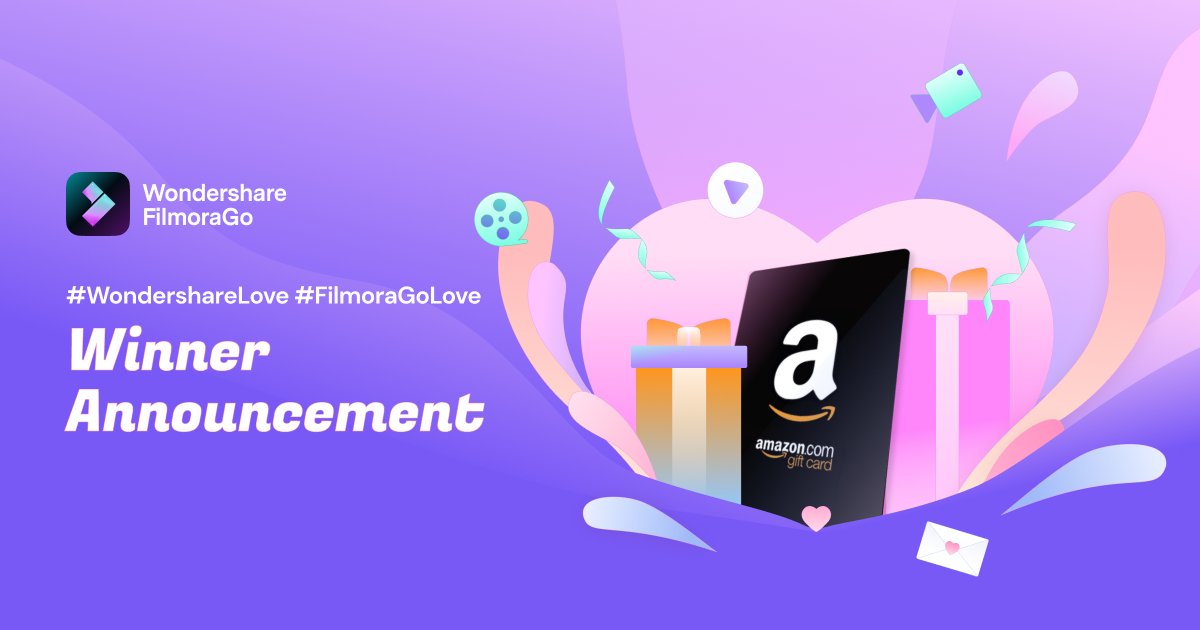 filmoraGo_app's tweet photo. 🎉WINNER ANNOUNCEMENT
💖Thank you to everyone who joined #FilmoraGoLove Valentine's Day Campaign!
And the winners are……..
ID: Sarpin (Twitter)
ID: Arjun Chauhan (Facebook)
ID: rakesh_rock.98 (Instagram)
ID: markagus10 (Instagram)
Congratulations! https://t.co/CMJpbWKila