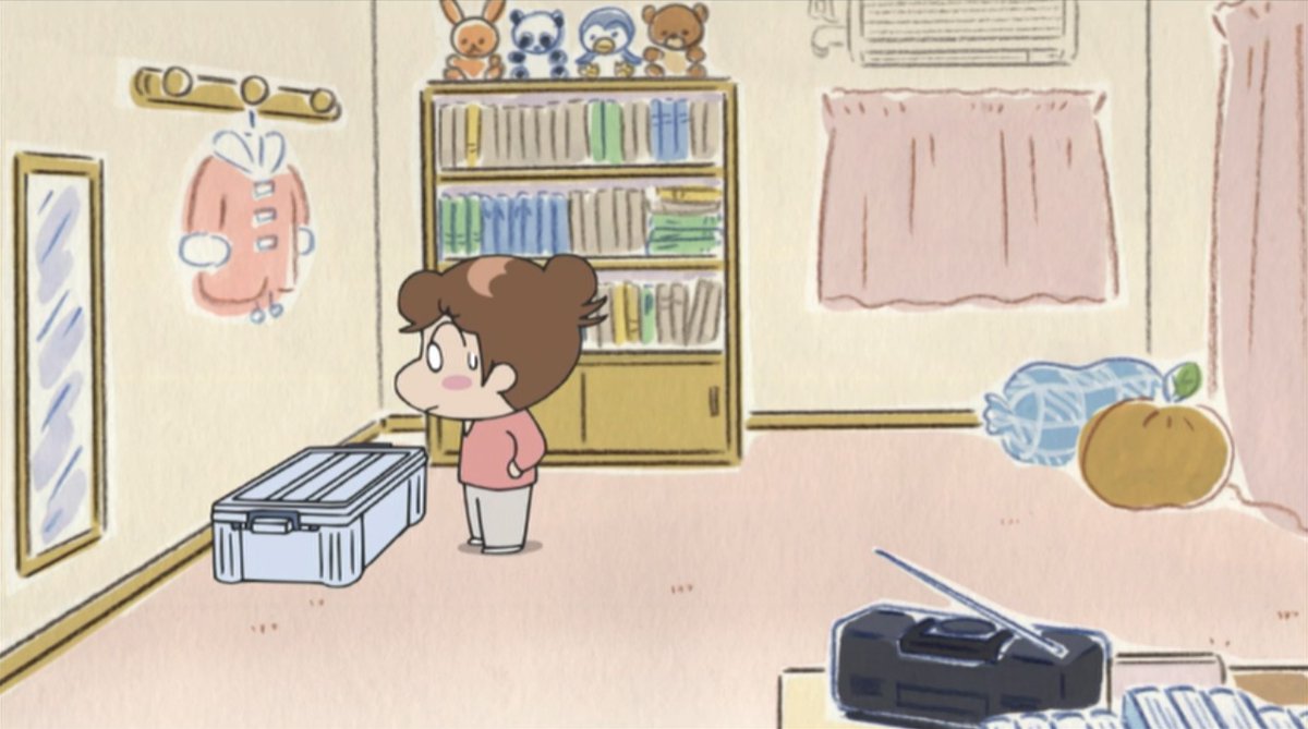 時々みかんの部屋に登場するモコモコしたコート これを着たみかんが