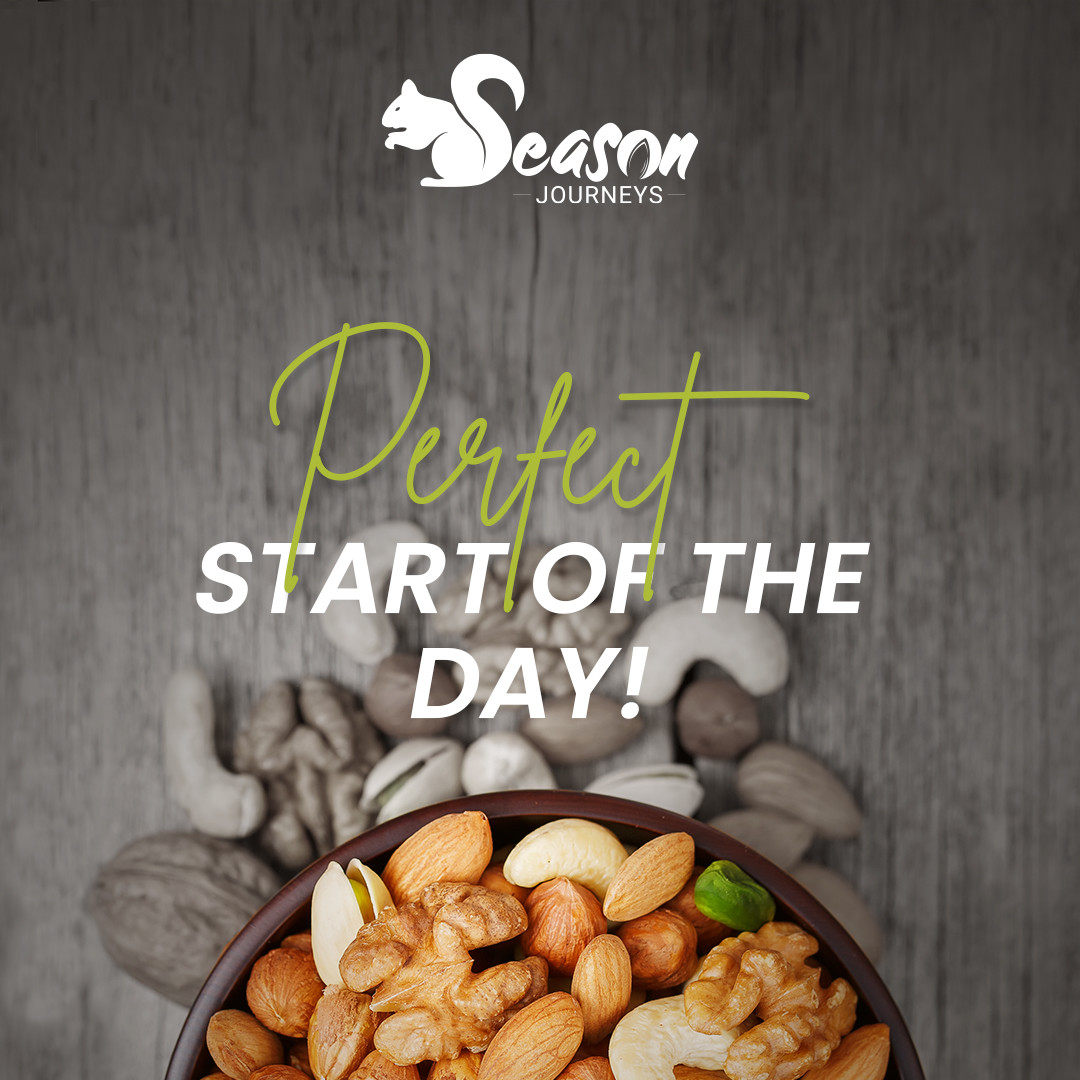 The best way to start your day is with a handful of dry fruits.
It's the most simple and fast-acting energy booster that you can have before breakfast!
.
#healthylifestyle #premiumdryfruits #cleaneating #wellness #nutrition #weightloss #healthyeating #seasonjourneys