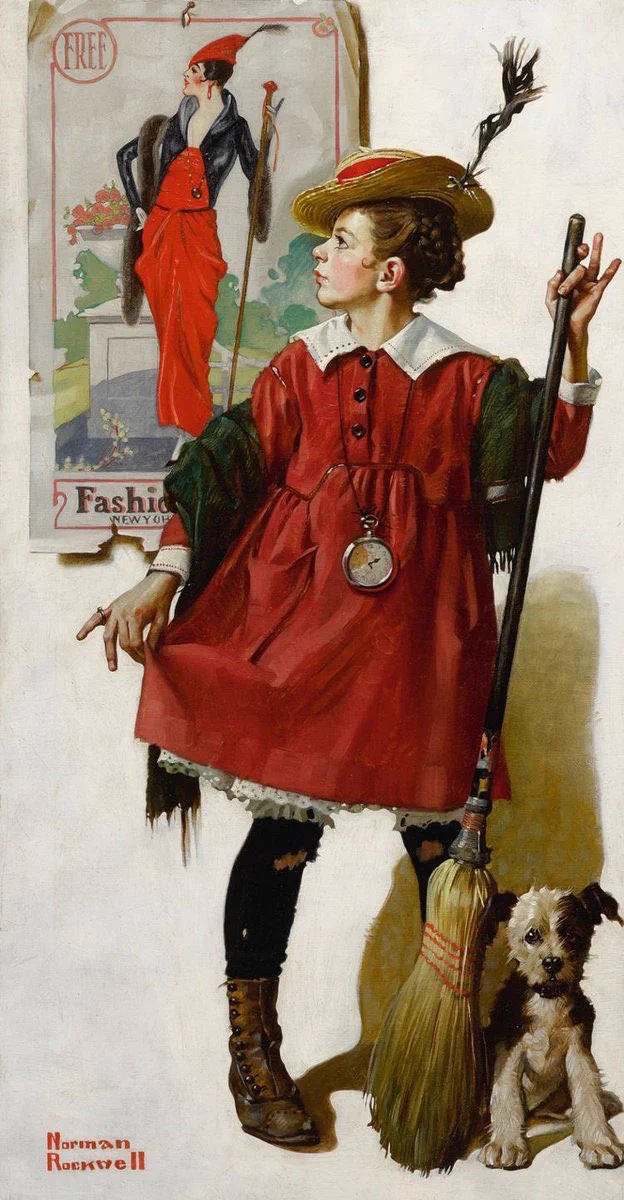 いつの時代も女の子は変わらない！ノーマン・ロックウェルの画で見る大衆文化！