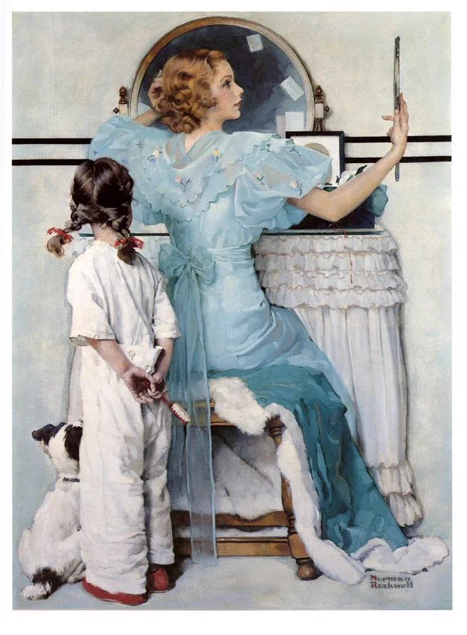 いつの時代も女の子は変わらない！ノーマン・ロックウェルの画で見る大衆文化！