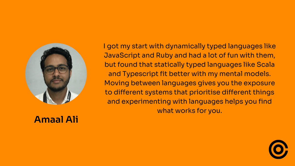 TeamOpencast's tweet image. Our lead developers tell us about which programming languages they&apos;ve used and why.

Take a look at what they said 👇

#PotentialMadePowerful #SoftwareDevelopment #Coding #CSharp #JavaScript #DotNet #Ruby