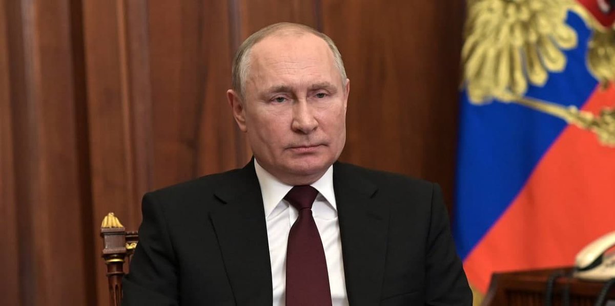 mfa_russia's tweet photo. 💬 Vladimir Putin: Over the past 30 years we have been patiently trying to come to an agreement with @NATO regarding the principles of equal and indivisible security in Europe.

☝️ In response, we faced either cynical deception and lies or attempts at pressure and blackmail. https://t.co/vzajHJt94Z