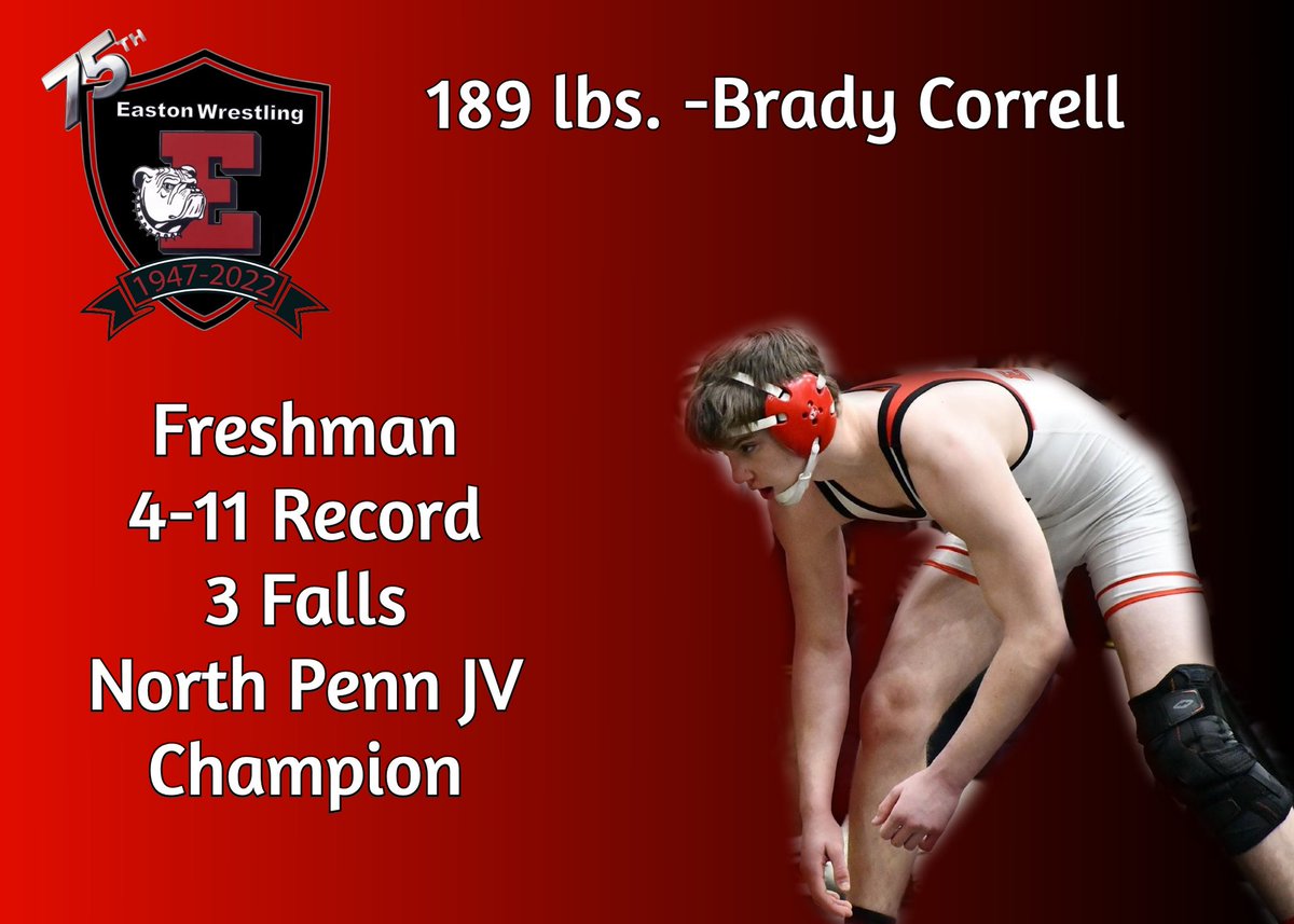 BoysEaston's tweet photo. The final day of our countdown to Districts brings us to the big guys. We could get a finalist or two from this group. #topofthepodium #theroadtohershey https://t.co/JzTrRjXVgn