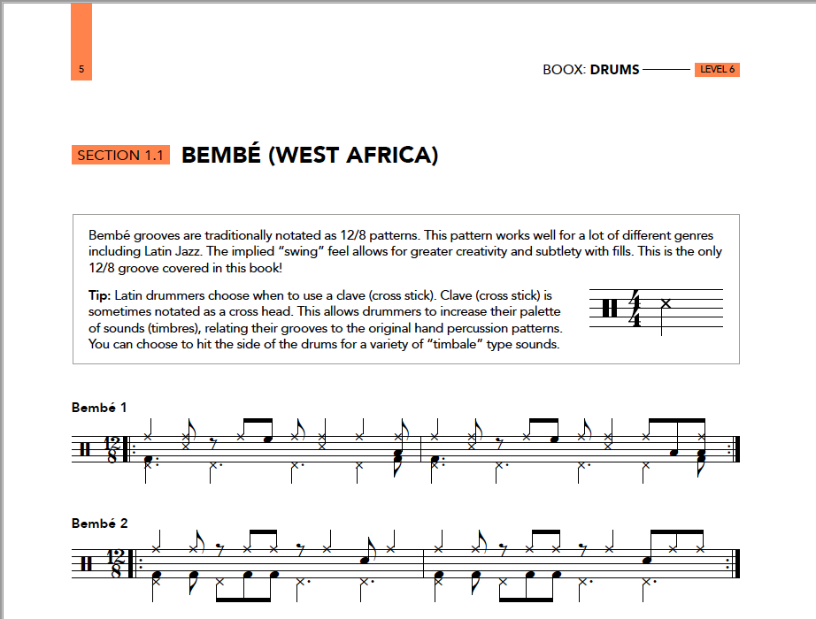 hhyouthjazz's tweet photo. A preview of my latest publication with @bigbangsheet
Tutor book to help all drummers #access music from #latinamerica from Bembe to Calypso,
Available on #kindleunlimited and all #amazon marketplaces #boox:
https://t.co/3g94ypxoOp
#drums #tutorbook #music https://t.co/NdEsuIncdF