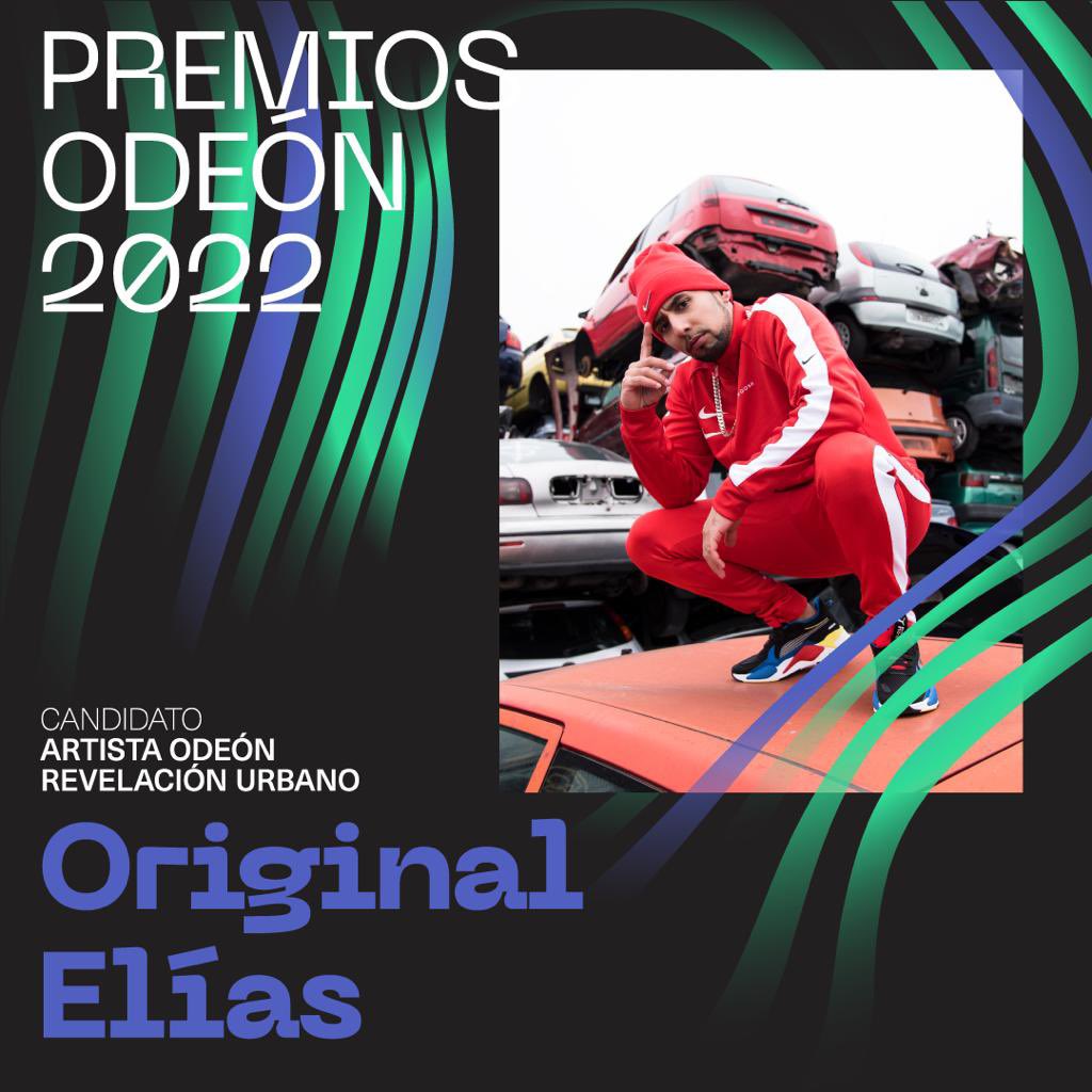 Original Elias (@originaleliass) on Twitter photo Gracias a <a href="/PremiosOdeon/">Premios Odeón</a> por permitirme estar nominado al artista revelación urbano 🙌🏾❤️🙏🏾 Gracias a <a href="/PremiosOdeon/">Premios Odeón</a> por permitirme estar nominado al artista revelación urbano 🙌🏾❤️🙏🏾