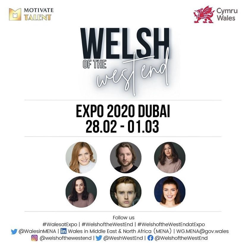 Regan Talent Group (@regantalent) on Twitter photo To celebrate St David’s Day, the amazing <a href="/WelshWestEnd/">Welsh of the West End</a> are making their International debut in Dubai.
The group includes our AARON PRYCE-LEWIS (<a href="/aaronprycelewis/">Aaron Pryce-Lewis</a>), TOM HIER (@TomHier_) & SOPHIE EVANS (<a href="/SophieEvans/">sophie evans</a>).
@UKPavilion2020 #WalesatExpo To celebrate St David’s Day, the amazing <a href="/WelshWestEnd/">Welsh of the West End</a> are making their International debut in Dubai.
The group includes our AARON PRYCE-LEWIS (<a href="/aaronprycelewis/">Aaron Pryce-Lewis</a>), TOM HIER (@TomHier_) & SOPHIE EVANS (<a href="/SophieEvans/">sophie evans</a>).
@UKPavilion2020 #WalesatExpo