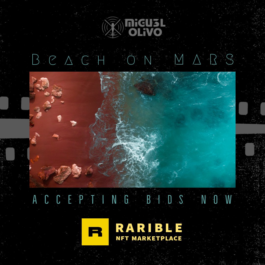 migu3lolivo's tweet photo. 1/3 Gm frens, my 1/1 piece Beach on MARS is available on @rarible I would like to share the story behind it and what inspired me to create it (read below), check this piece out here👇
https://t.co/DU7S6OLhOZ https://t.co/U8uROS9JIn