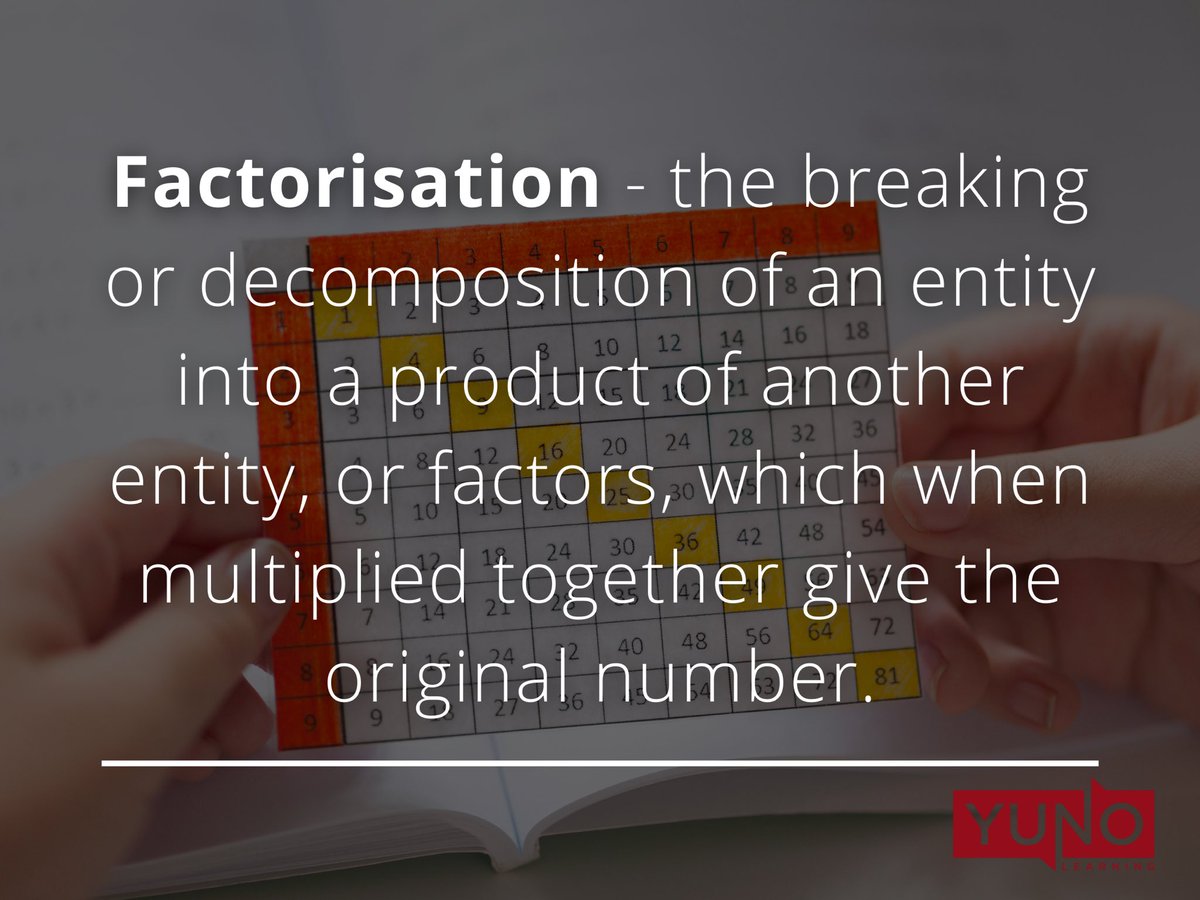 YunoLearning's tweet image. These worksheets deal with the Vedic Maths sutra that allows us to multiply numbers using their factors. Happy solving!

Worksheet 1: bit.ly/3oPfAko

Worksheet 2: bit.ly/3LECNj8

#vedicmaths #yunolearning #mathsmadeasy #multiplication #numbers