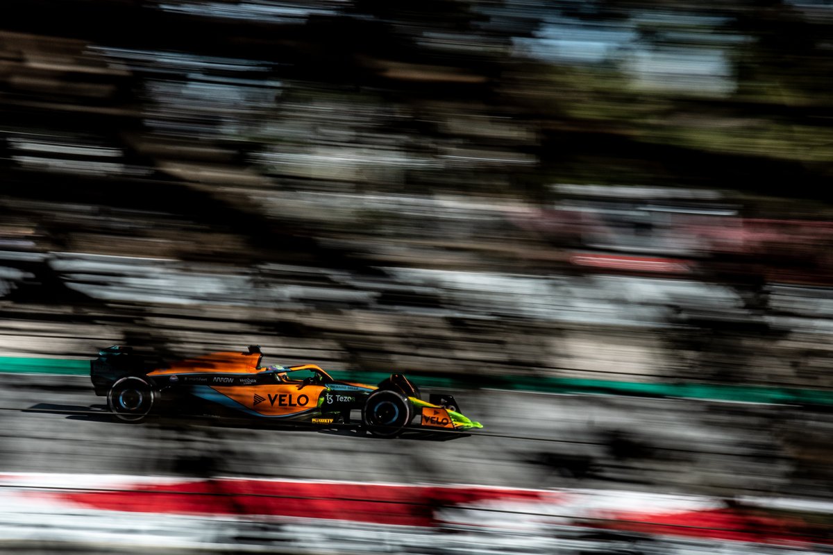 SpazGenev's tweet photo. I hear this @McLarenF1 #MCL36 ain't exactly slow around here!
@danielricciardo topped the sheets this morning lapping in 1:20:355 around @Circuitcat_eng
#f1testing #f1 #backtof1 https://t.co/pLoDmvpHaL