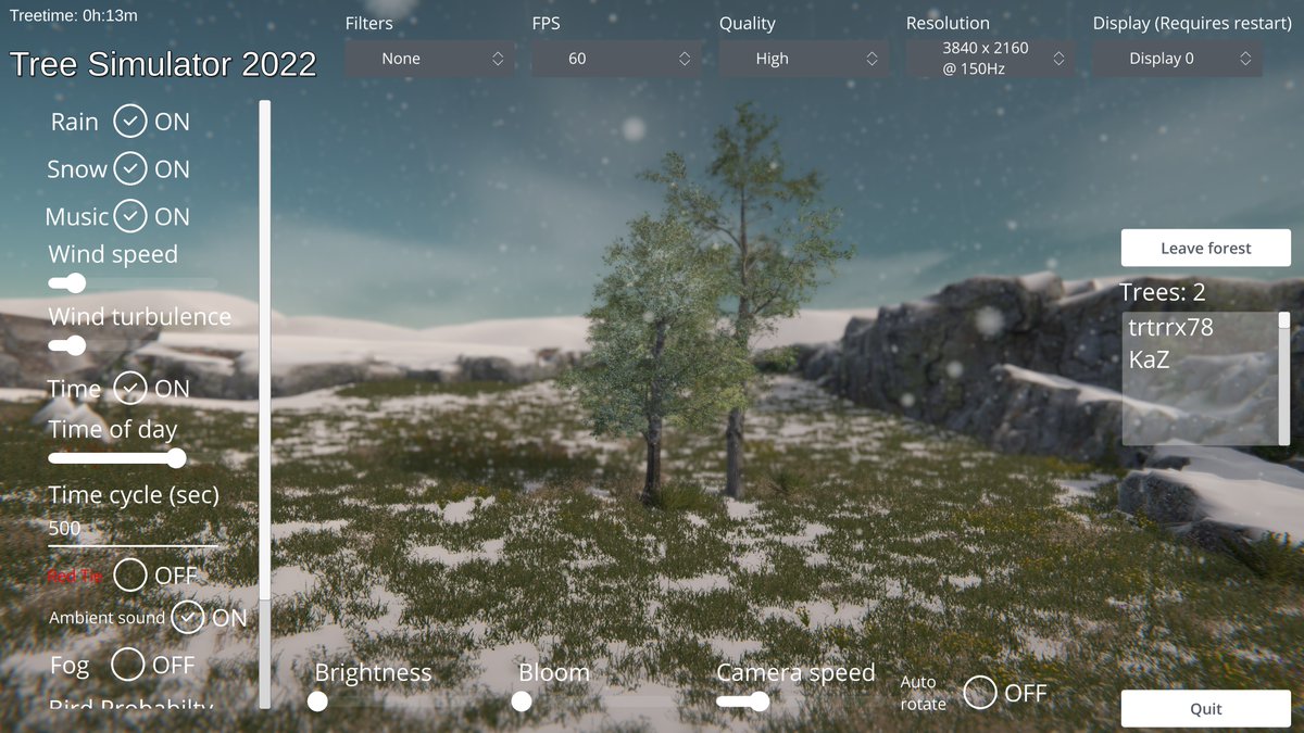 kanna2k's tweet photo. 戦争とか関係ねぇ、俺は木になるぞー #TreeSimulator https://t.co/FR2HUtp0vX