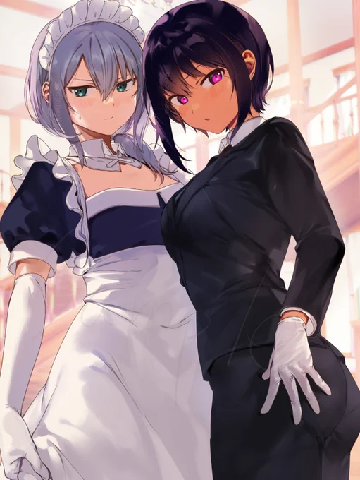 執事とメイド🤔 